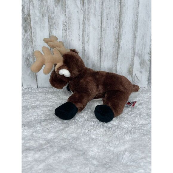 GANZ Webkinz REINDEER Stuffed Animal Plush HM137 * - Picture 4 of 8
